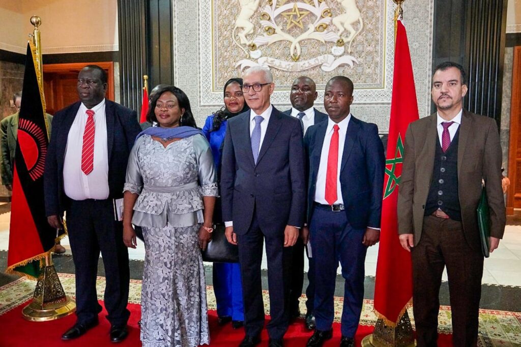 الطالبي العلمي يستقبل وفدا برلمانيا من جمهورية الملاوي