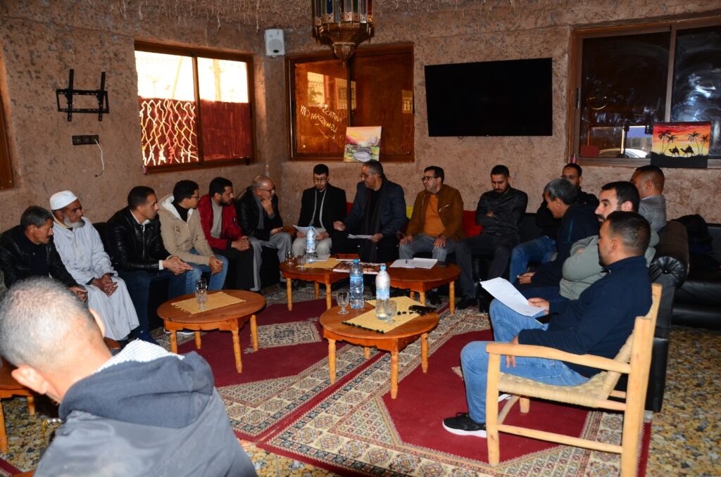 مراكش : تأسيس الفرع المحلي “للجمعية الوطنية للدفاع عن حقوق الانسان بالمغرب” بتسلطانت