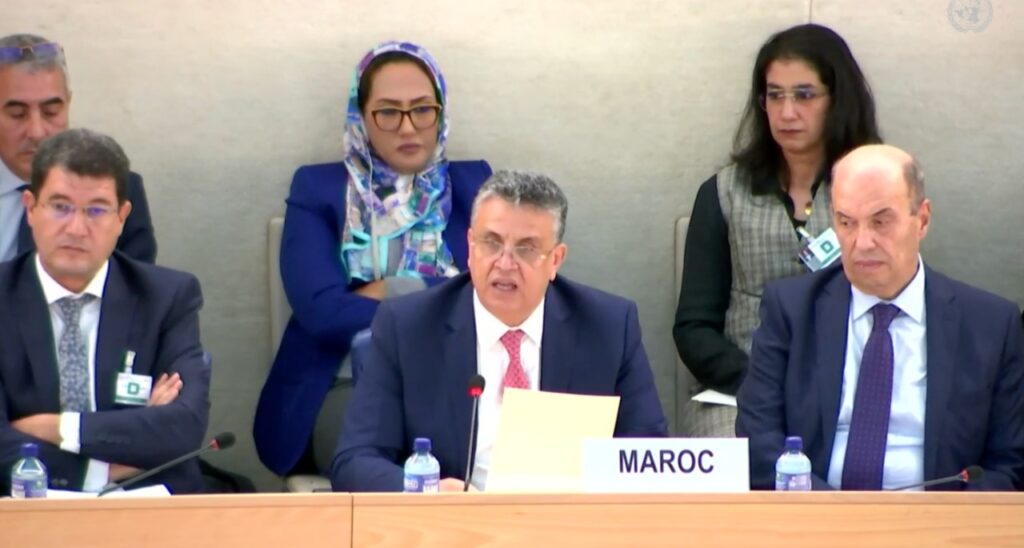 وهبي : حقوق الإنسان توجه وطني استراتيجي لا رجعة فيه