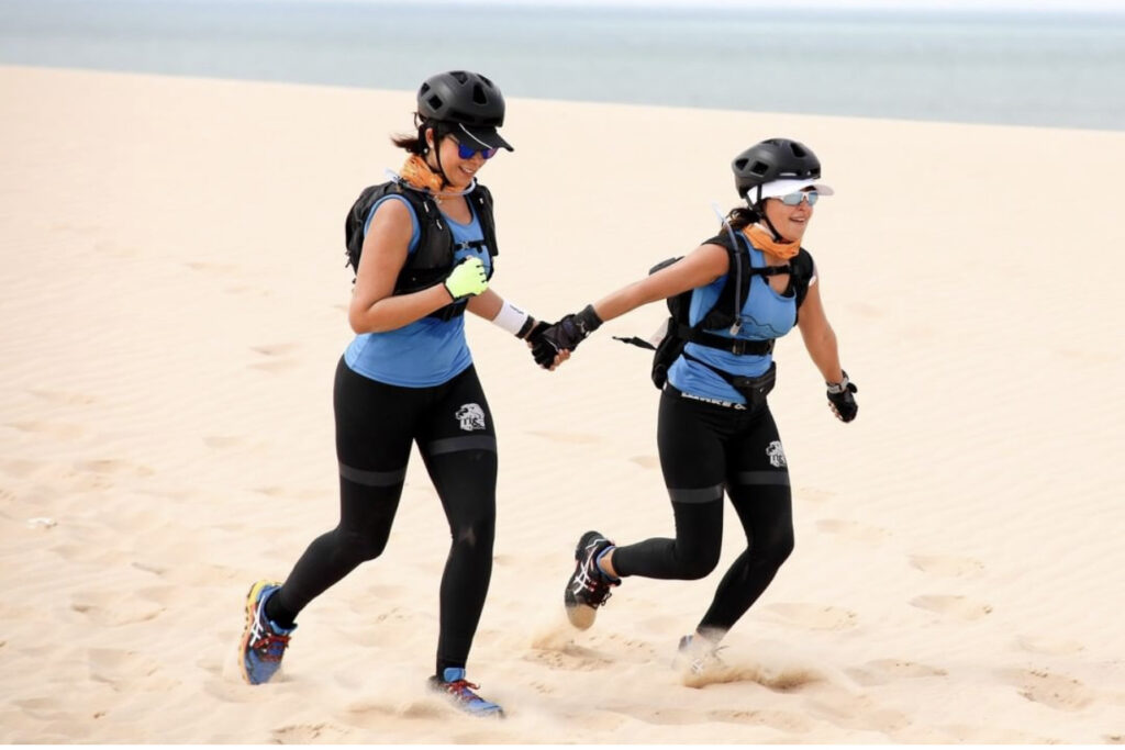 اليوم الرابع لتظاهرة سباق لحاق الصحراوية النسوي