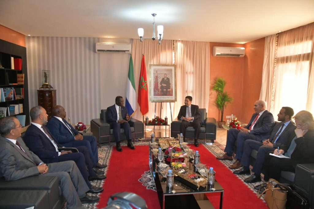 سيراليون تجدد التأكيد على دعمها الثابت لمغربية الصحراء