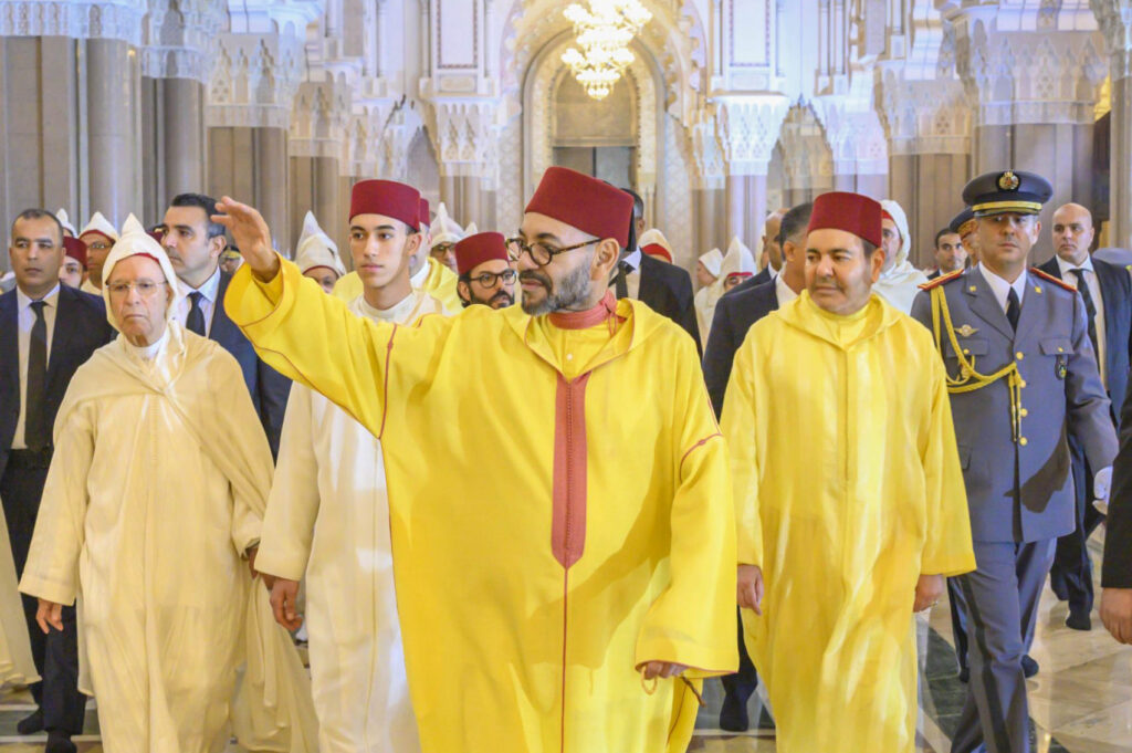 أمير المؤمنين يترأس بمسجد الحسن الثاني بالدار البيضاء حفلا دينيا إحياء لليلة القدر المباركة