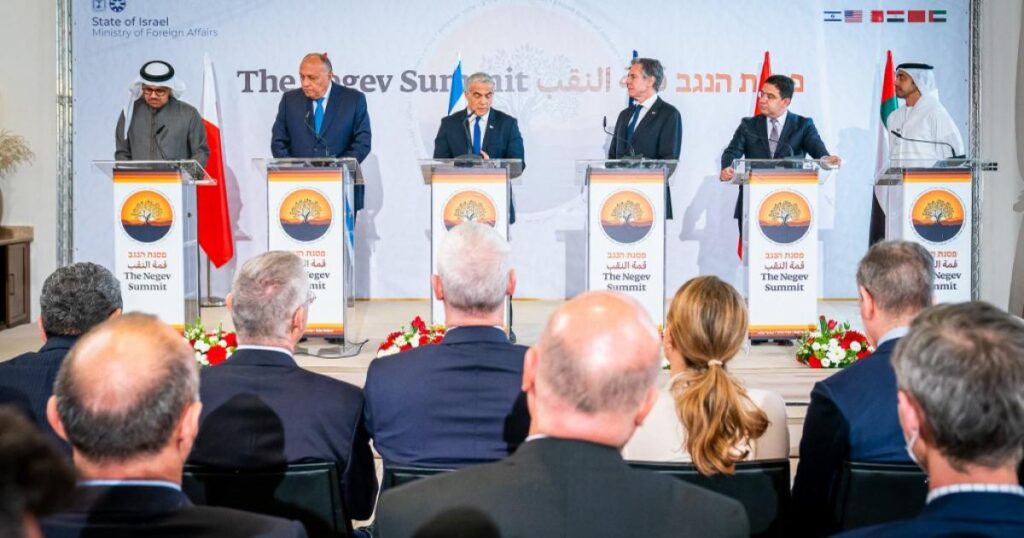 الإعلام الإسرائيلي يؤكد انعقاد قمة النقب في الداخلة