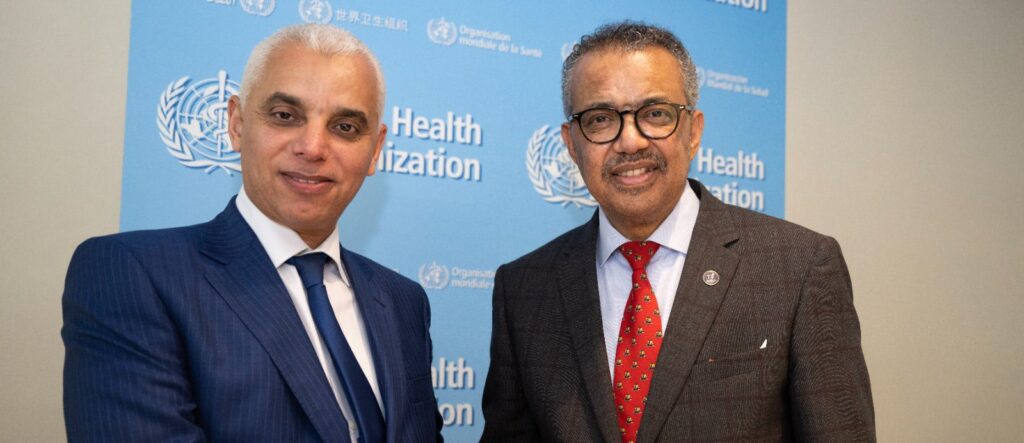 ٱيت الطالب يبرز بجنيف المبادرة الملكية الطموحة لتحقيق السيادة الصحية في إفريقيا