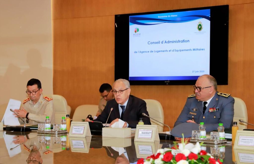 لوديي يترأس اجتماعا للمجلس الإداري لوكالة المساكن والتجهيزات العسكرية
