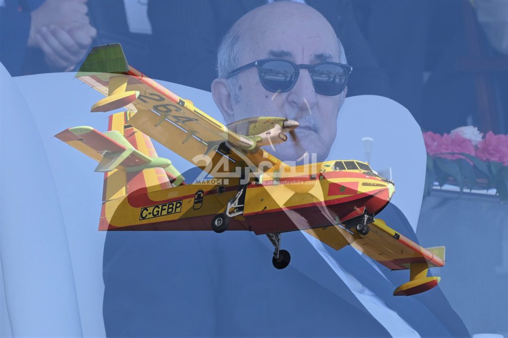 حرائق الجزائر تفضح تبون وطائرات الكنادير التي وعد بها الشعب مجرد خيال