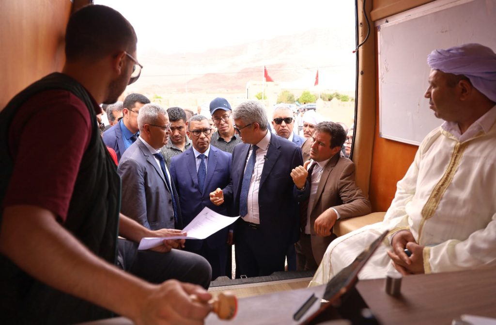 وزير الفلاحة يطلق من إقليم فجيج البرنامج الوطني للتخفيف من آثار نقص التساقطات المطرية