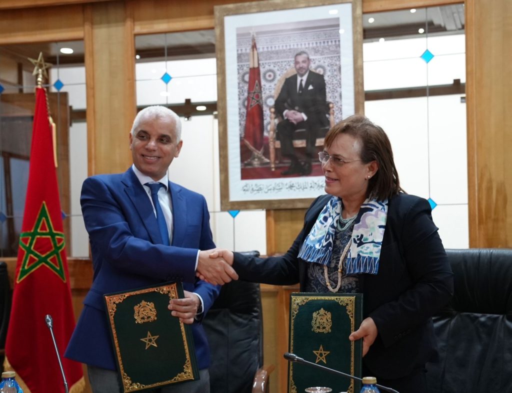 توقيع اتفاقية إطار للشراكة بين البرامج القطاعية في المجالين الصحي والاجتماعي