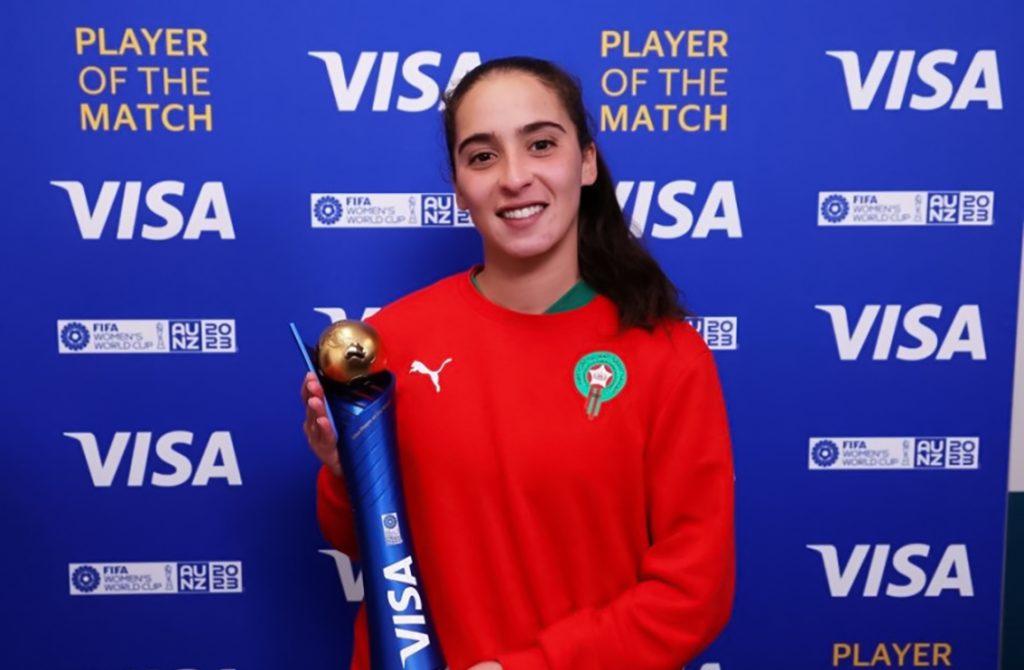 كأس العالم للسيدات 2023.. المغربية أنيسة لحماري أفضل لاعبة في المباراة