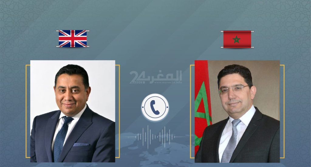 بوريطة يتباحث مع وزير الدولة البريطاني للشرق الأوسط