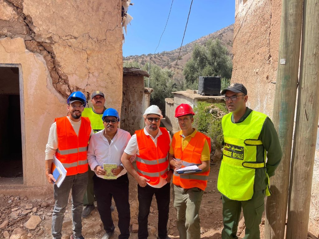 المجالس المحلية في آكادير وتارودات تبدأ في تقييم الأضرار التي لحقت بالبنايات بسبب الزلزال