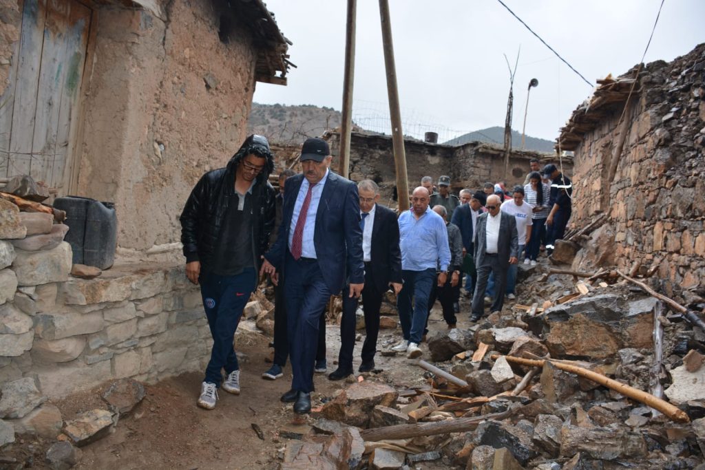 لجان آنية ومستعجلة لإحصاء المباني المتضررة بإقليم تارودانت