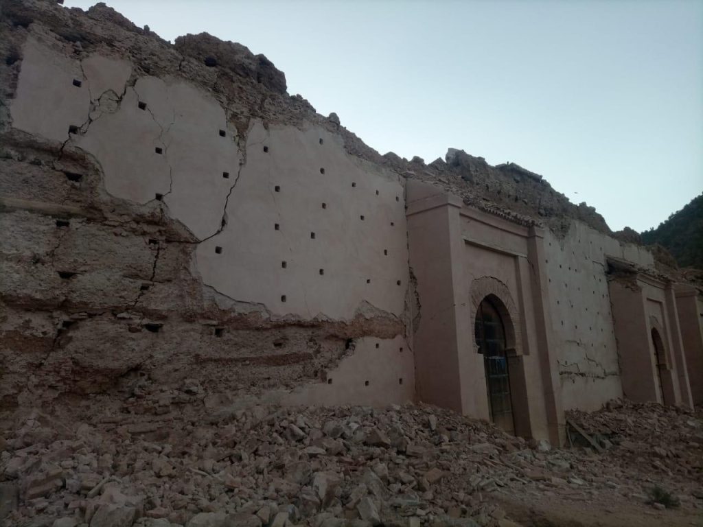 لجنة مختصة تقيم الأضرار التي لحقت بالمباني الأثرية بتارودانت في أفق ترميمها