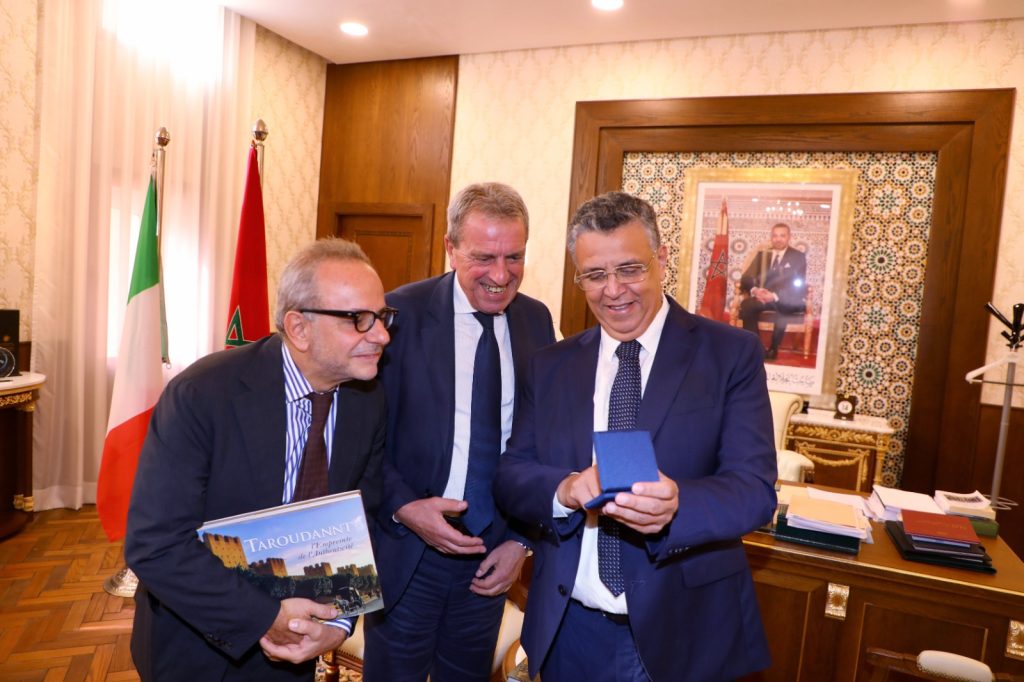 وهبي يتباحث مع الوكيل العام لدى محكمة النقض العليا بإيطاليا