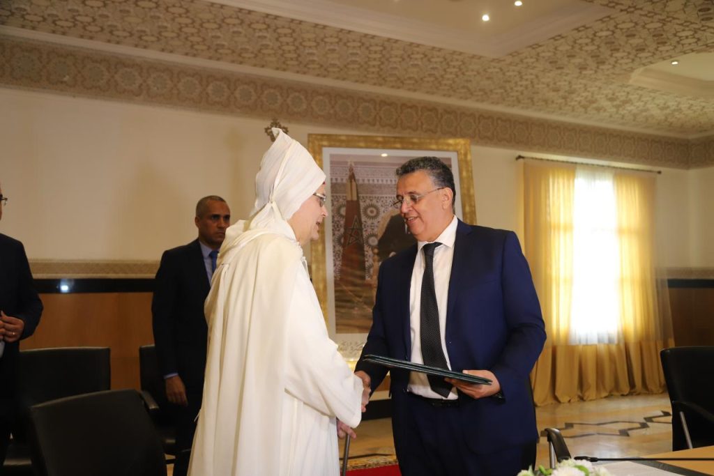 وهبي يشرف على تنصيب عبد الرزاق المنصوري عاملا على إقليم تطوان