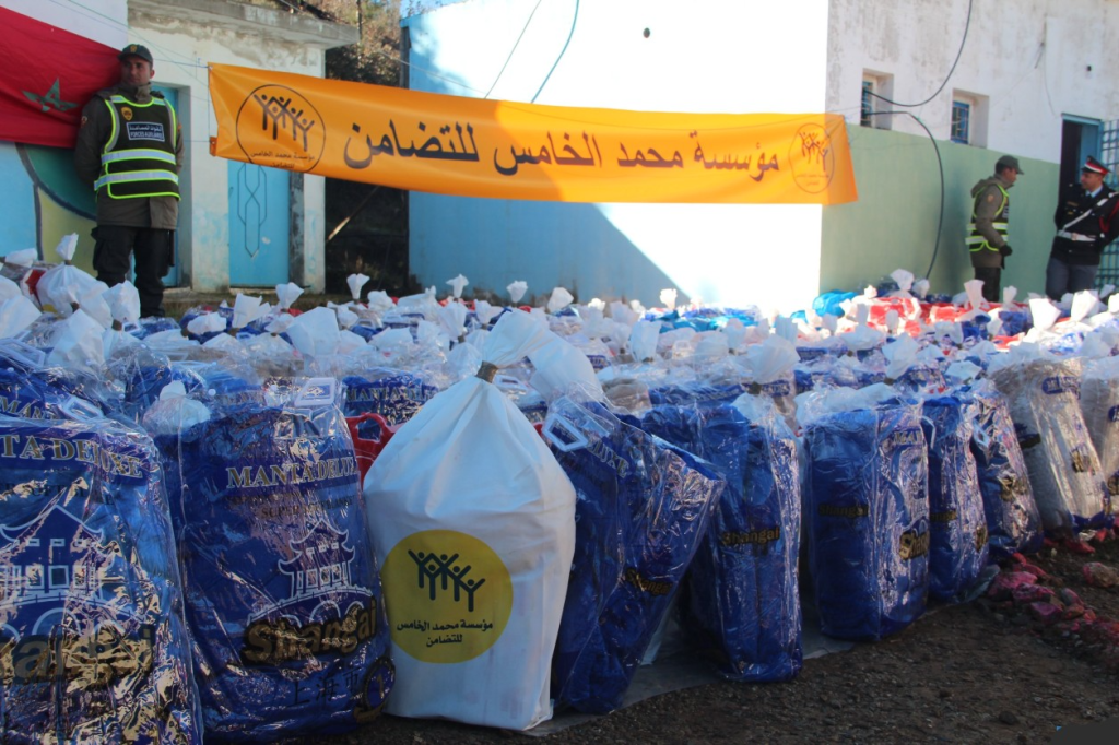 شيشاوة .. مؤسسة محمد الخامس للتضامن تضافر جهودها لحماية الساكنة من موجة البرد