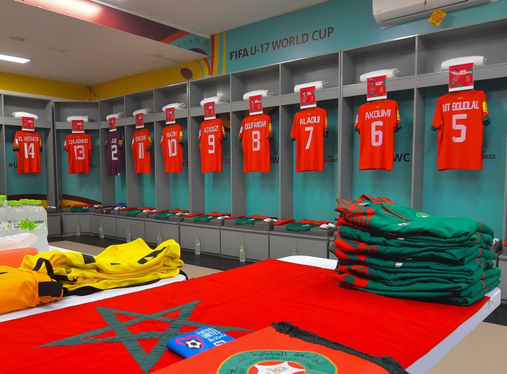 التشكيلة الأساسية للمنتخب المغربي لأقل من 17 سنة ضد مالي