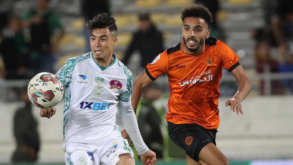 التعادل الإيجابي يحسم مباراة نهضة بركان والرجاء البيضاوي