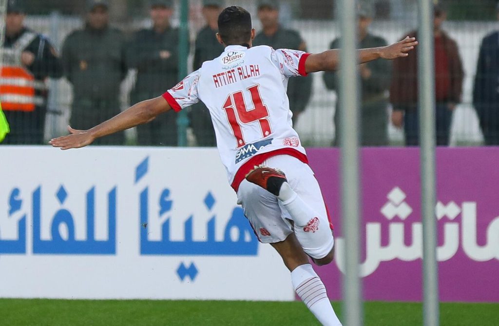 عطية الله يمنح الوداد فوزا معنويا على يوسفية برشيد