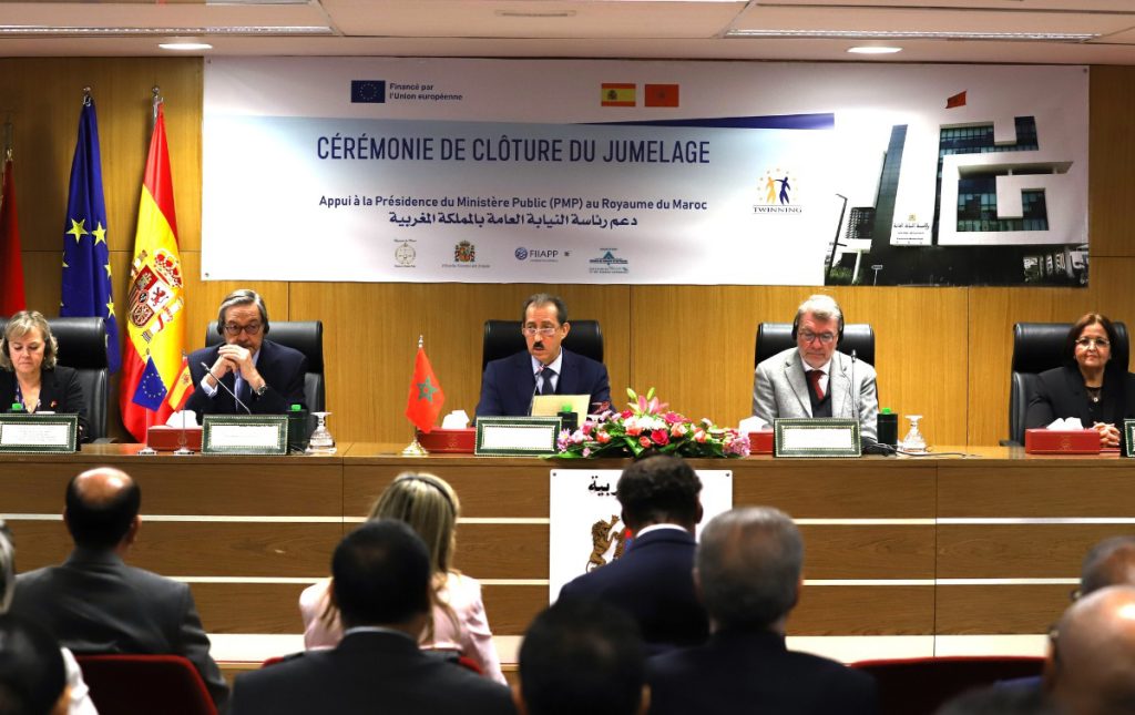 الداكي : التوأمة بين رئاسة النيابة العامة ونظيرتها الإسبانية وجه آخر للتعاون بين مملكتين تواجههما تحديات مشتركة