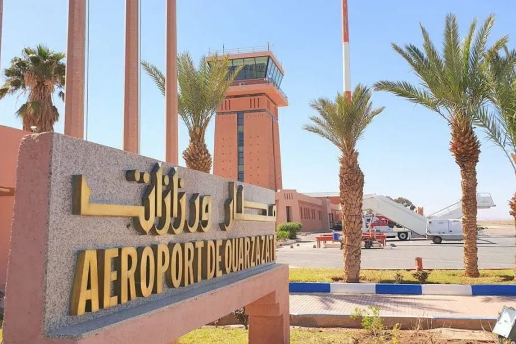 ارتفاع حركة المسافرين بنسبة 100 في المائة بمطار ورزازات