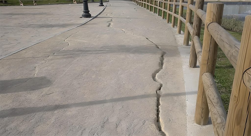 سياسة الترقيع .. تشققات وتصدعات في منتزه كلف حوالي مليار بطنجة (فيديو)