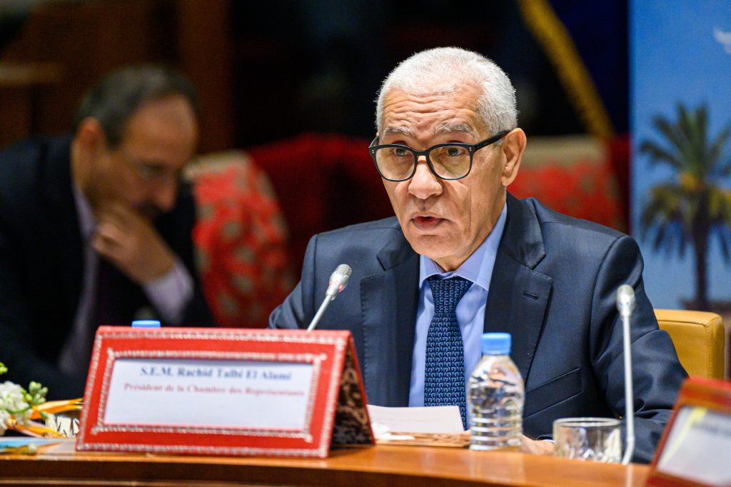 الطالبي يجري مباحثات بالرباط مع رئيس الجمعية البرلمانية لمجلس أوروبا