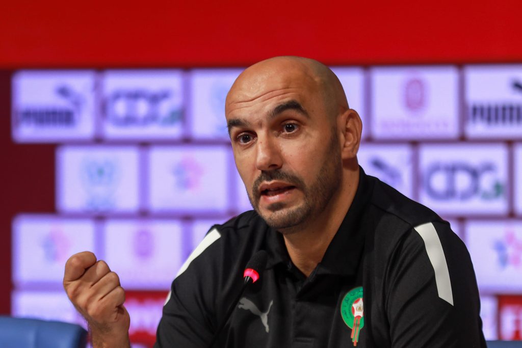 وليد الركراكي يعقد ندوة صحفية هذا الأسبوع