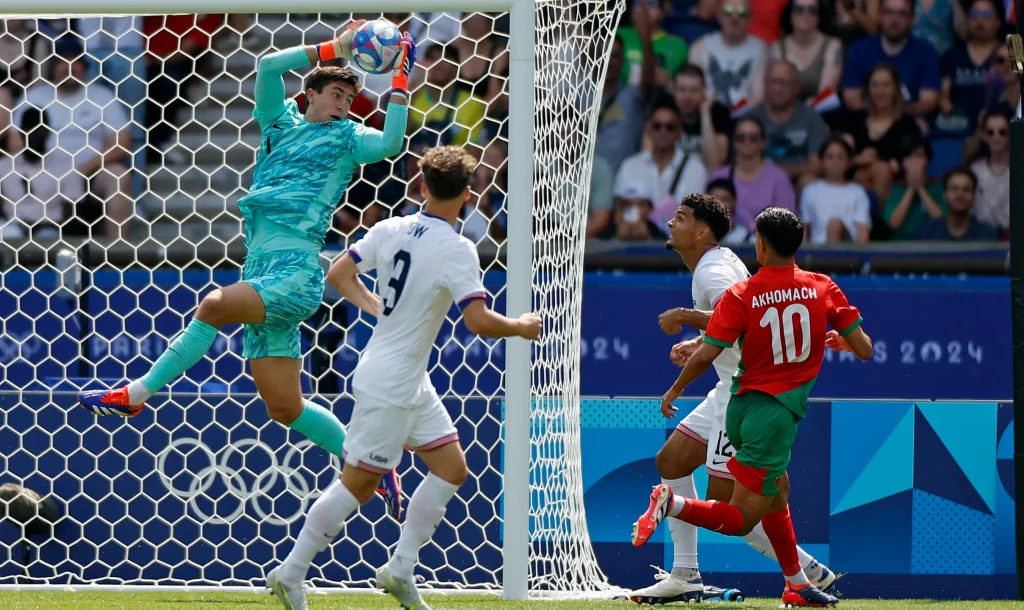 أولمبياد باريس .. المغرب يسحق أمريكا ويعبر للمربع الذهبي