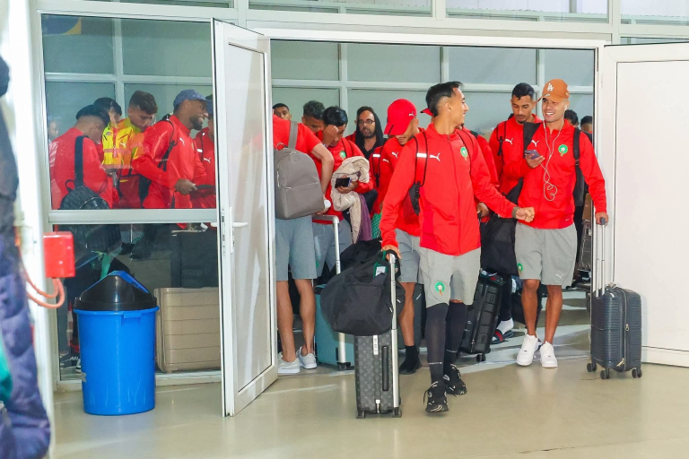 المنتخب المغربي المحلي يصل نيروبي لخوض غمار الشان 2024