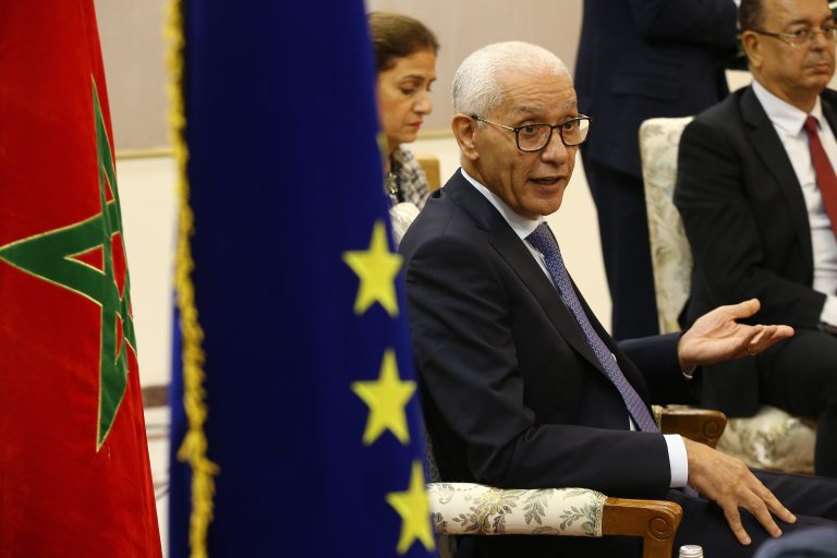 الطالبي العلمي يبحث التعاون البرلماني مع الاتحاد الأوروبي