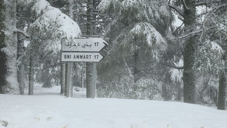 البياض يكتسح مدن ومناطق في المغرب وسط تساقطات ثلجية كثيفة