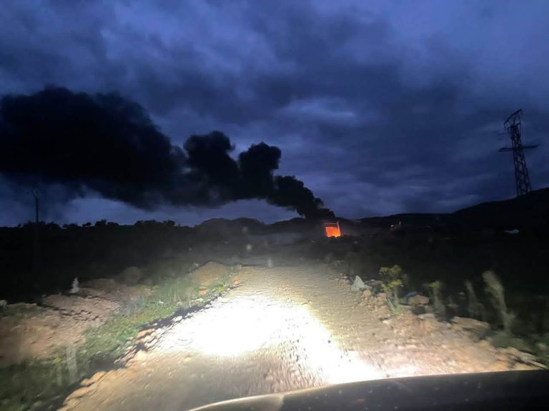أدخنة أفران الجير تخنق سكان دوار صنهاجة بإقليم صفرو